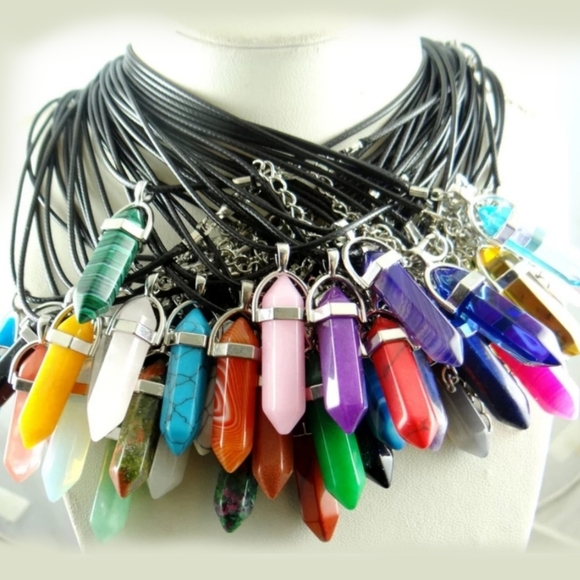 FULL BLOOD MOON CHARGED NECKLACES | Full Lunar Eclipse w/ Black Cord Necklaces - Picture 4 of 10